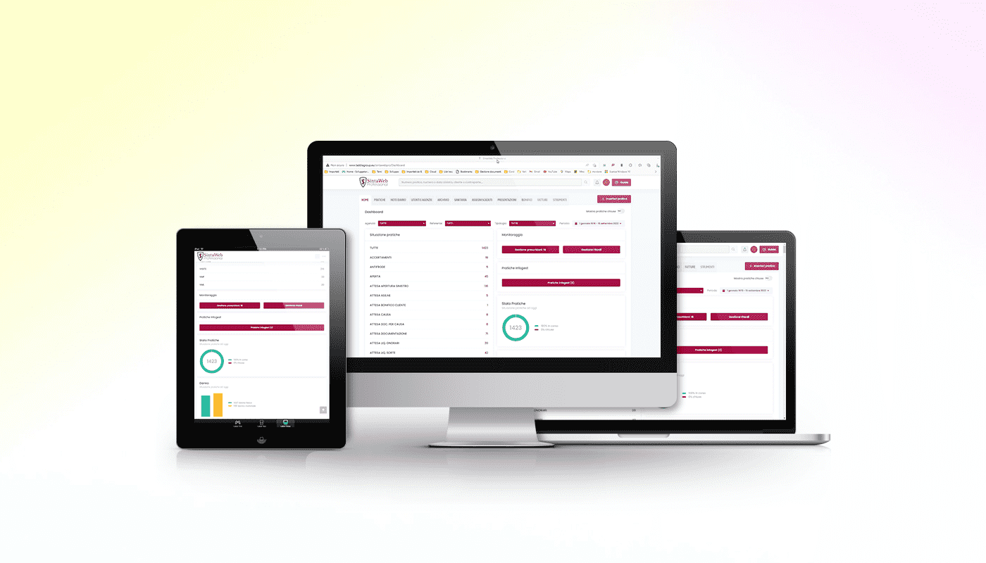 Taddia Group: Portale Gestione Pratiche